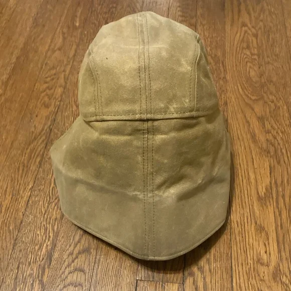 Vtg FILSON TIN CLOTH WILDFOWL DUCK CAP - Picture 6 of 7